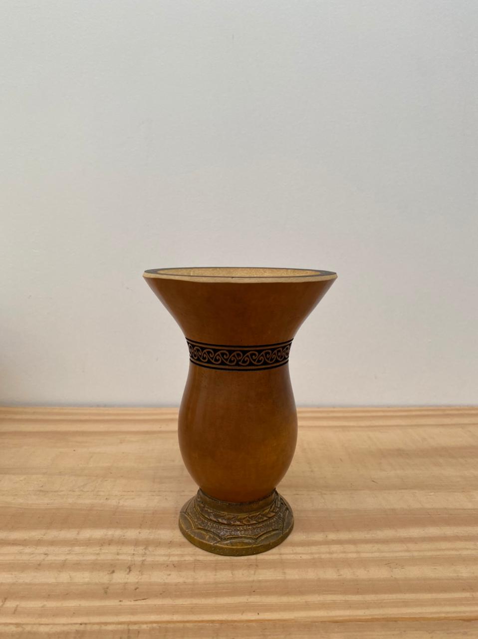 Cuia de Chimarrão Tradicional - Faixa Pampa 01