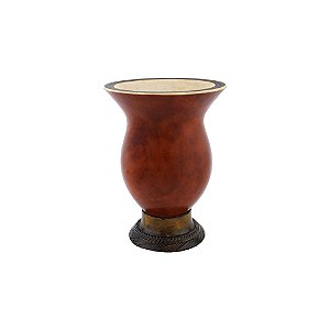 Cuia Madeira pé Reto 12 a 13 cm