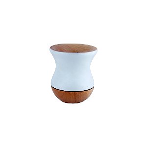 Cuia Madeira Pinhão Premium Rosa 11/13 cm Alt. Aprox.