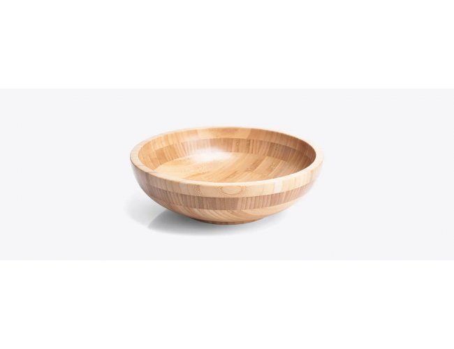 Cumbuca Redonda Em Bambu 400Ml