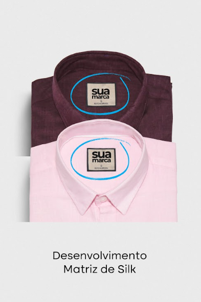 Desenvolvimento Matriz de Silk de Etiqueta Interna