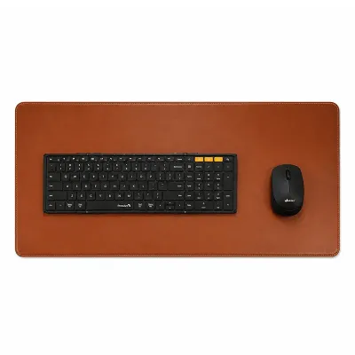 Desk pad moderno marrom