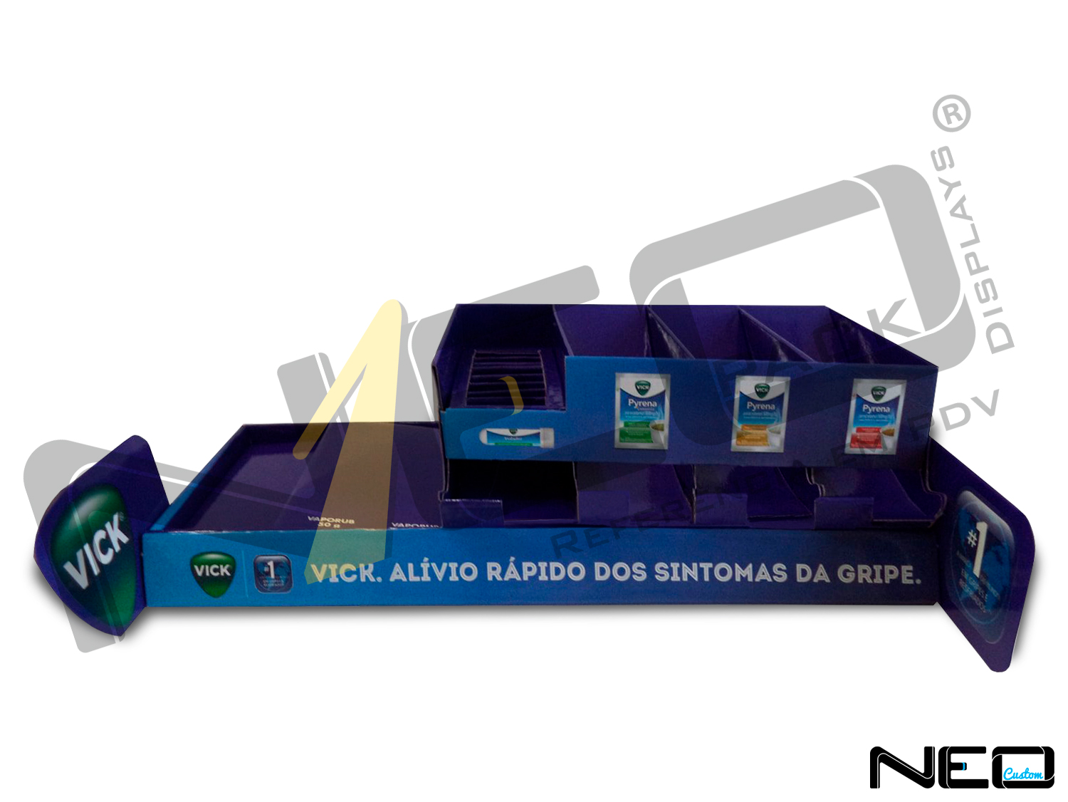 Display Balcão Nichos P&g