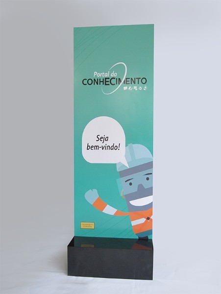 Display comunicação visual