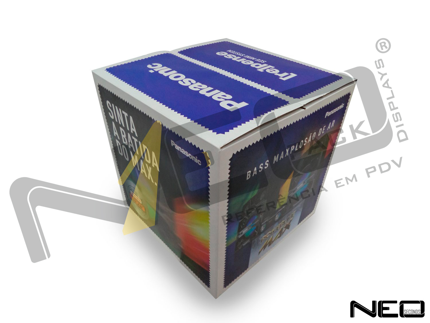 Display Cubo Fechado Panasonic