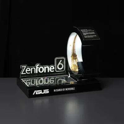 Display de Acrilico Com Led Zenfone 6 Curvo