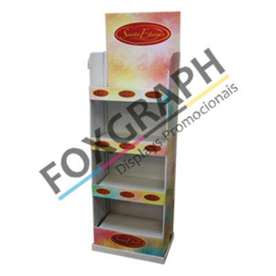 Display de Chao Com Prateleiras
