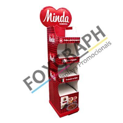 Display de Chao Com Testeira Faca Especial