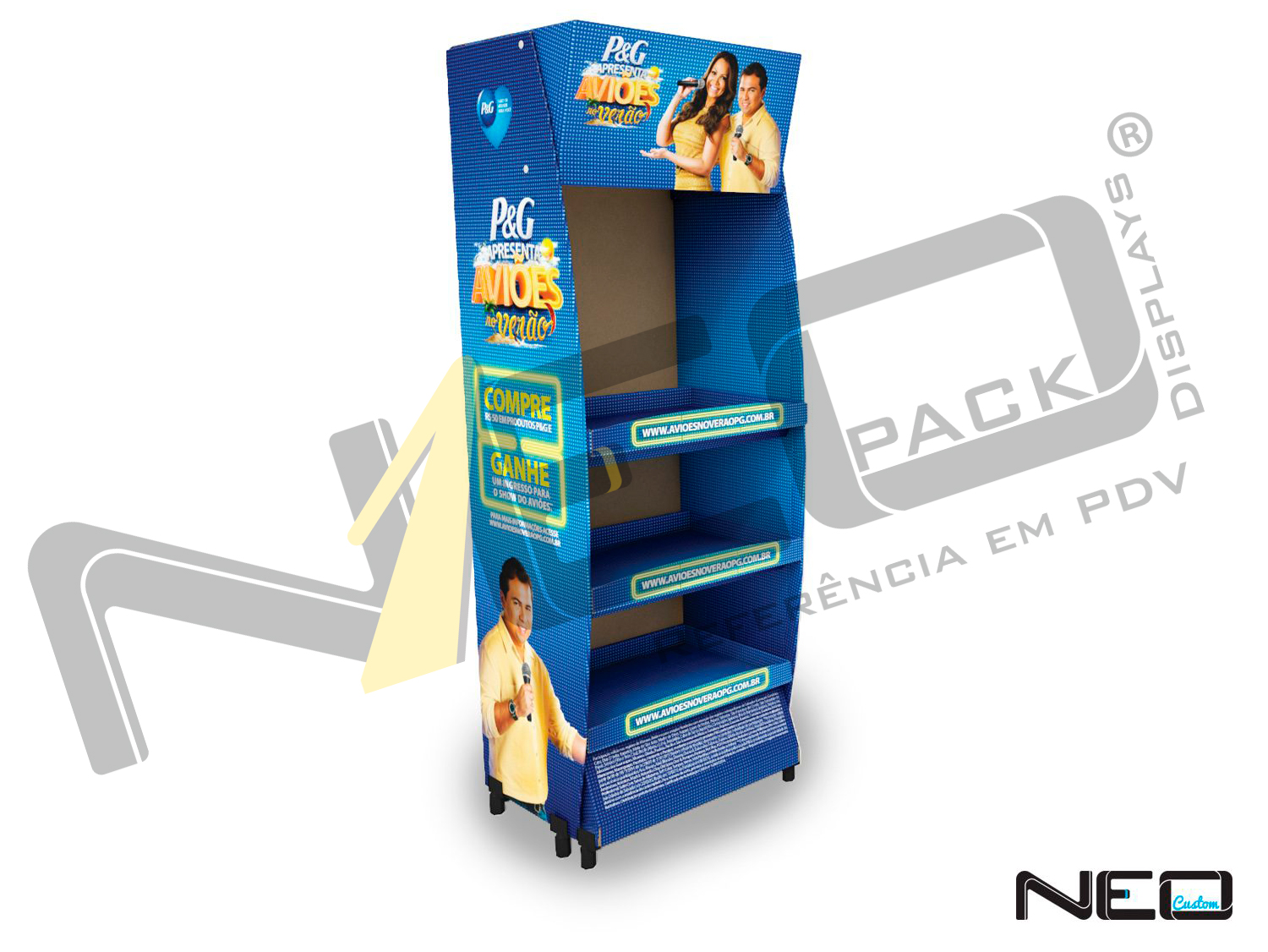 Display de Chão P&g
