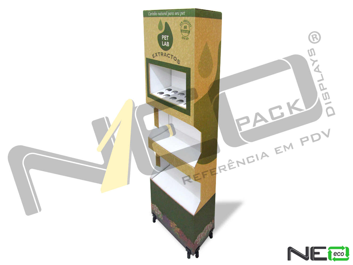 Display de Chão Petlab