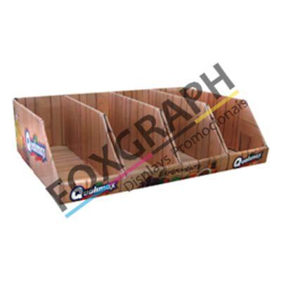 Display de Gondola Com 4 Nichos