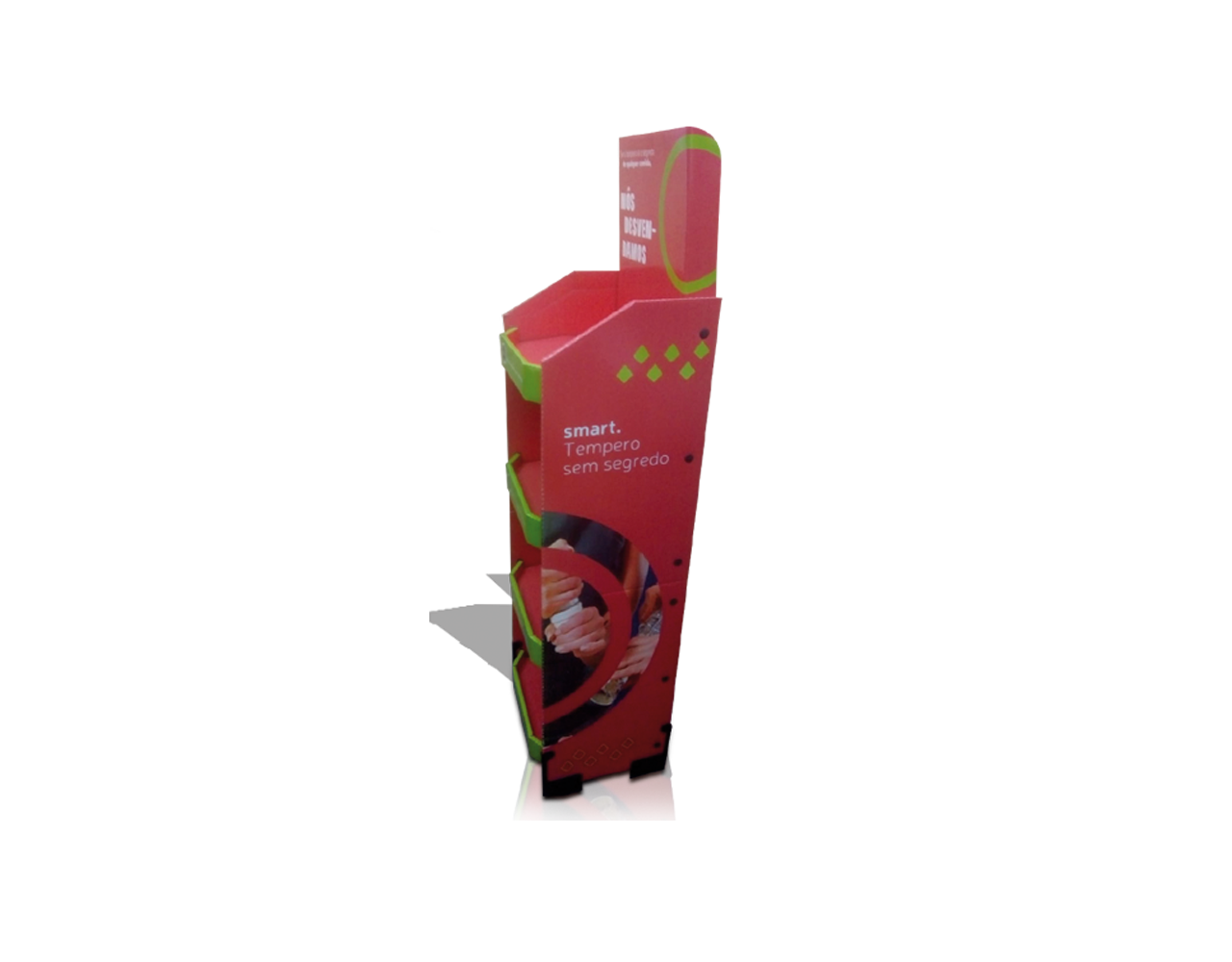 Display de Papelão Automático Fit Smart