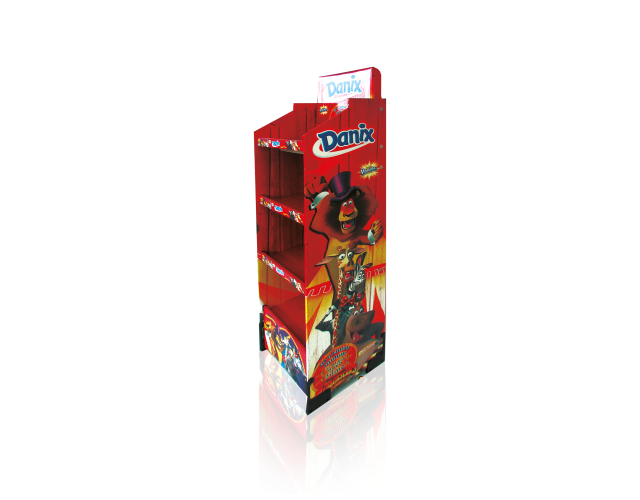 Display de Papelão Chão Cargo Danix