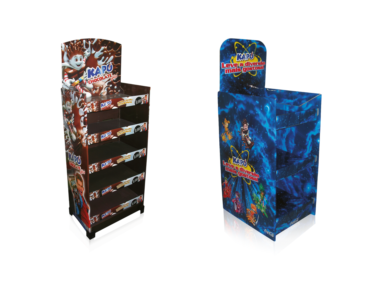 Display de Papelão Chão Cargo Kapo