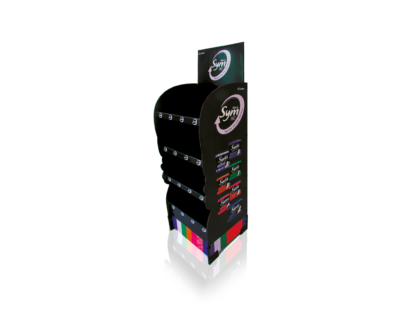 Display de Papelão Chão Cargo SYM
