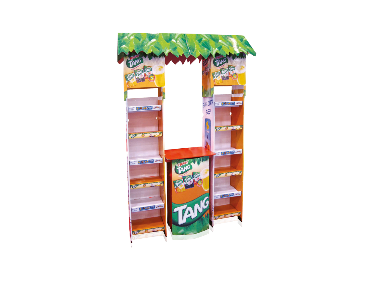 Display de Papelão Projeto Especial Bancada Tang