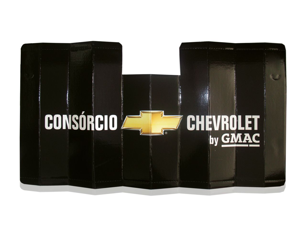 Display de Papelão Tapa Sol Chevrolet
