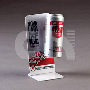Display em Acrilico Branco