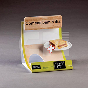 Display em Acrilico Branco Personalizado