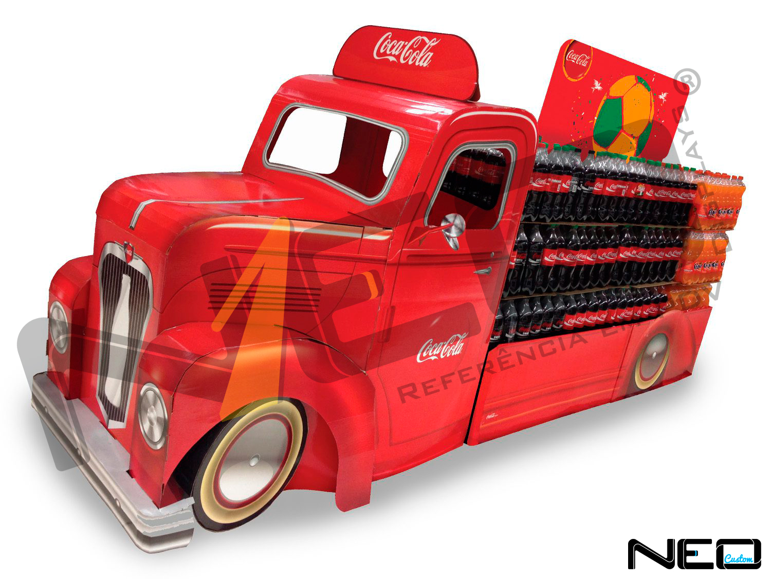 Display Especial Caminhão Coca-cola