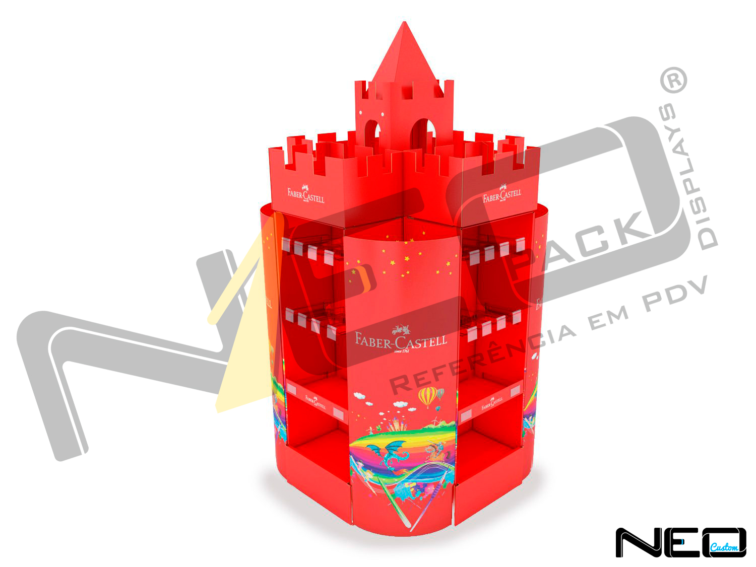 Display Ilha Castelo Faber-castell