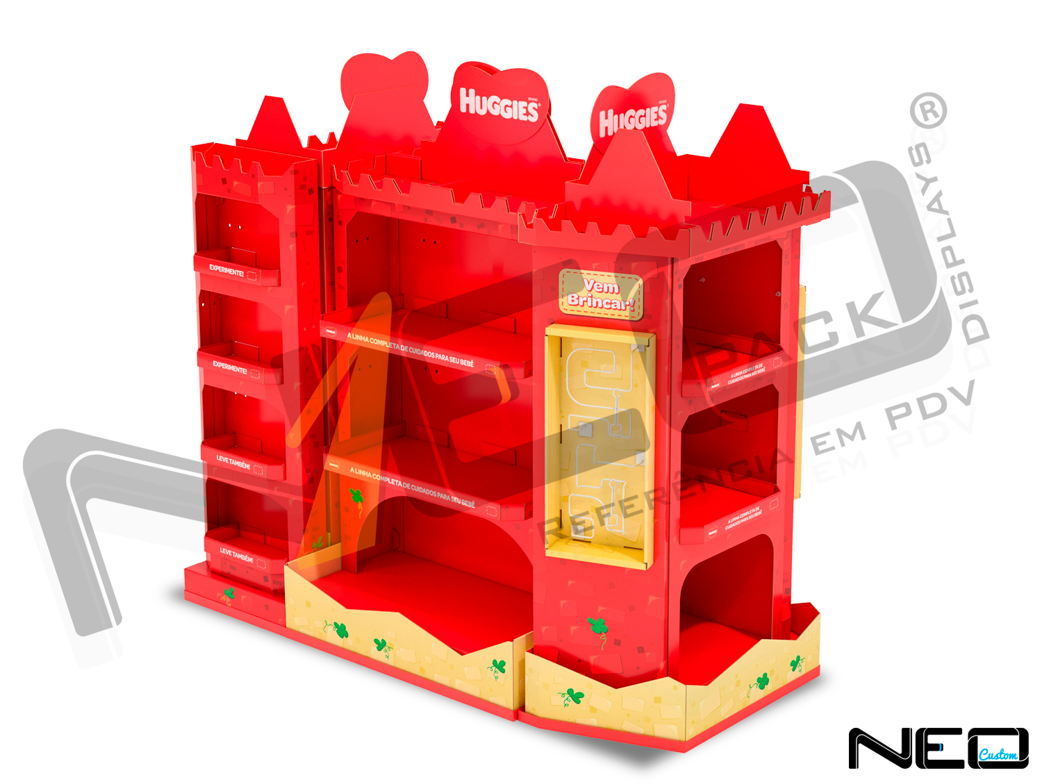Display Ilha Castelo Huggies