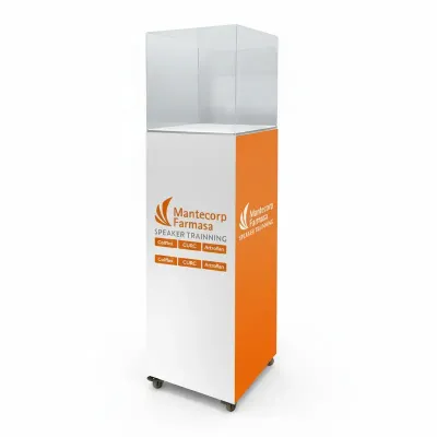Display Promocional com Iluminação Embutida