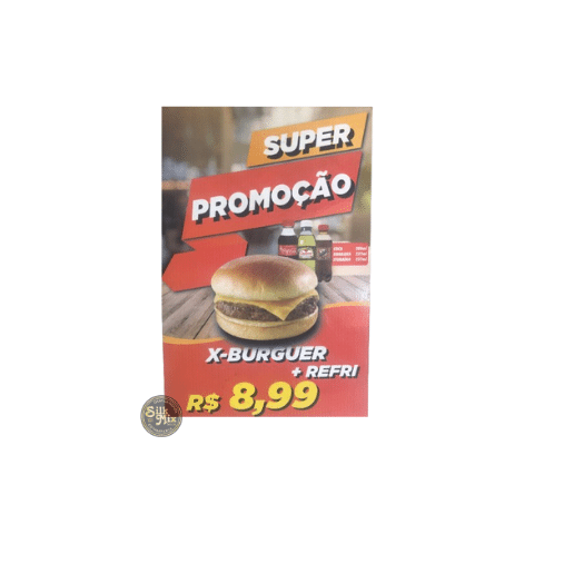 Display PS Adesivado A4 • Personalizado