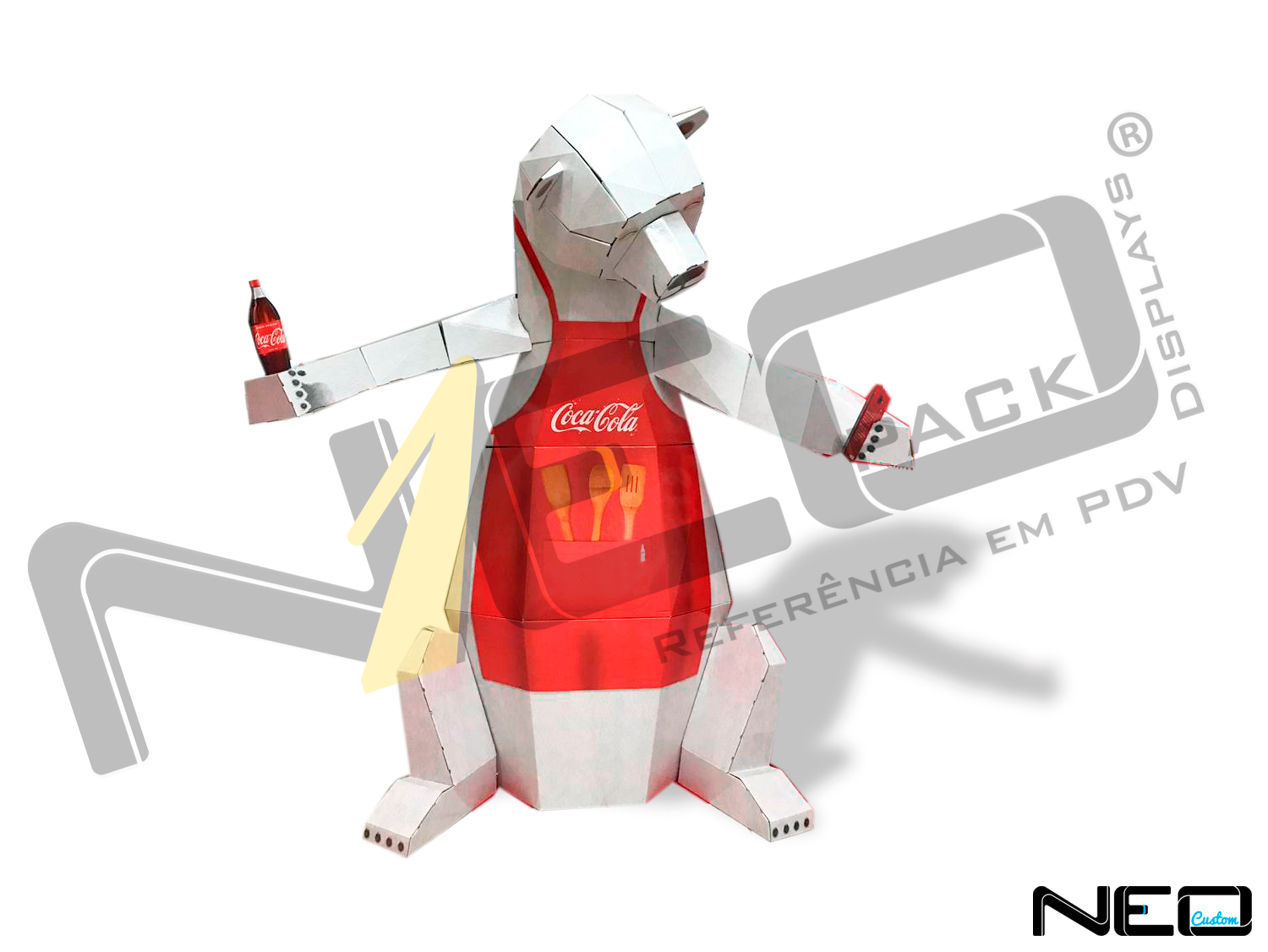 Display Urso Coca-cola