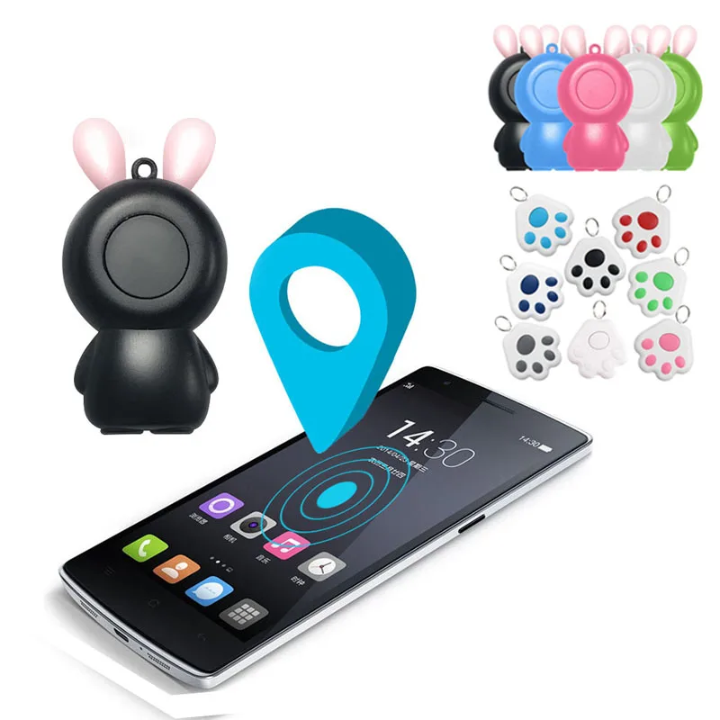 Dispositivo GPS Portátil para Rastreamento de Animais de Estimação com Bluetooth 5.0 - Localizador Anti-Lost para Gatos e Cães