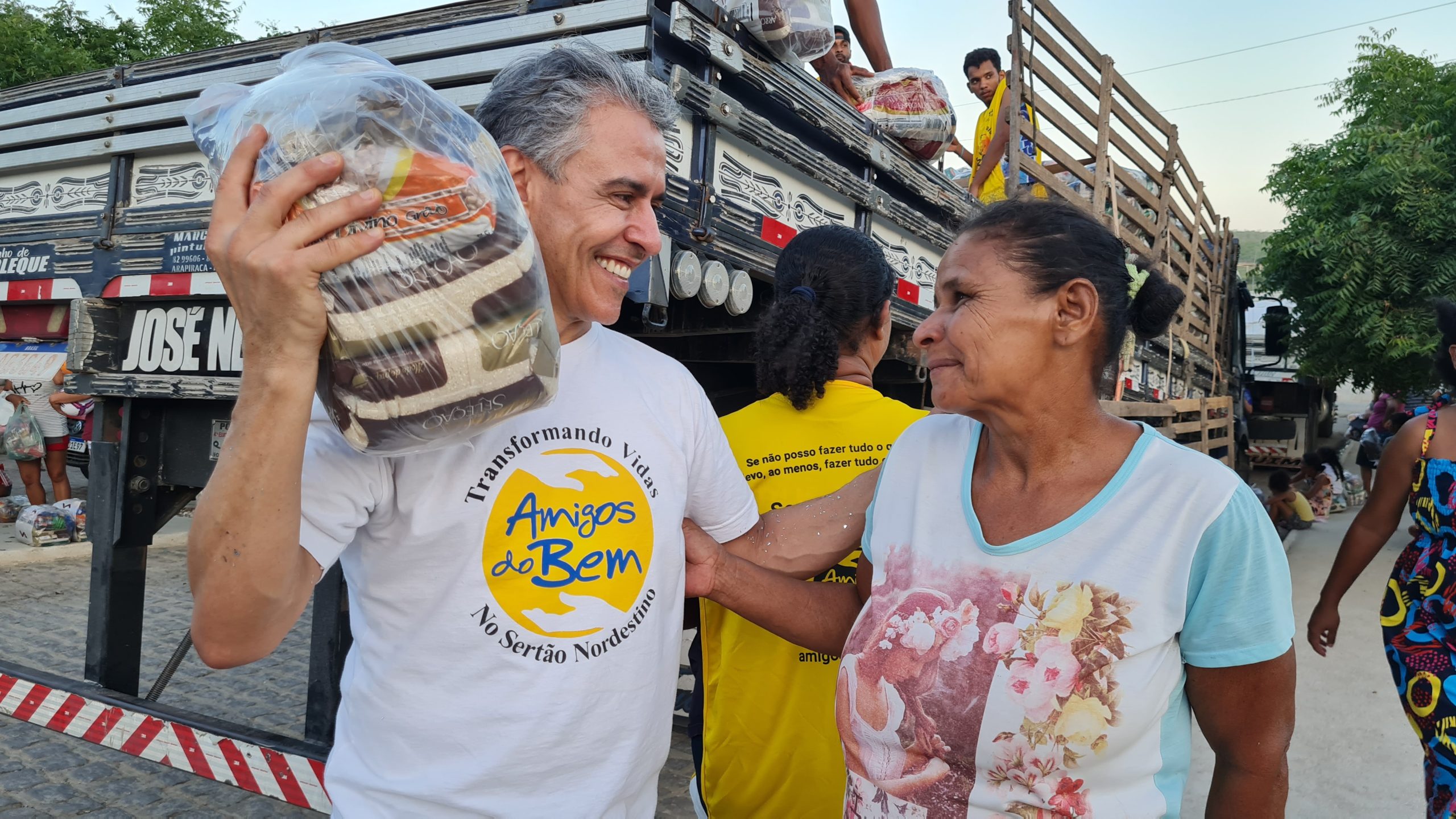 Distribuição especial de alimentos
