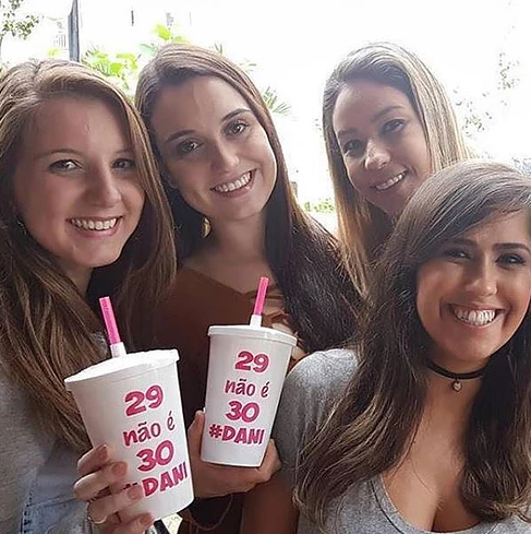 Copo com Tampa e Canudo Personalizado — foto 3