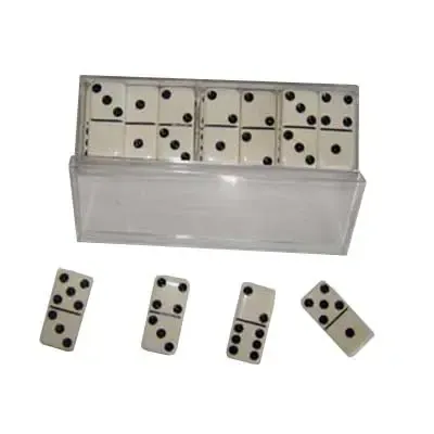 Domino em Plastico ou em Resina de Poliester