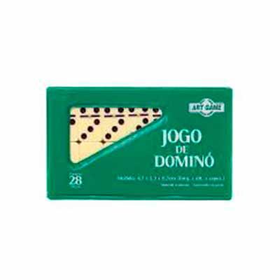 Domino Pedra de Resina Com Estojo