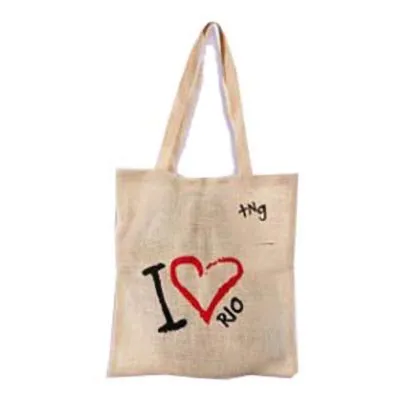 Eco Bag em Juta Colorida Com Alca em Fita de Algodao e Impressao Personalizada Garanta ja um Brind