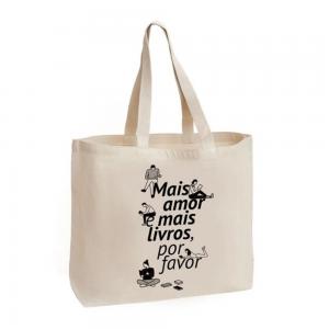 EcoBag algodão ccru Impressão só frente