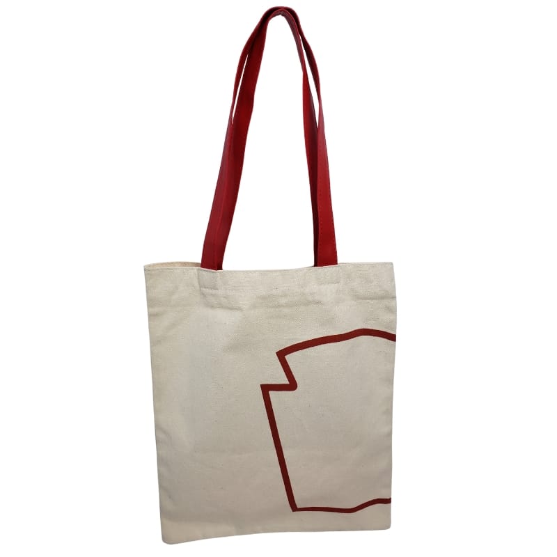 Ecobag com alça em couro sintético