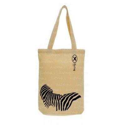 Ecobag Sacola Retornavel em Lona de Algodao Cru