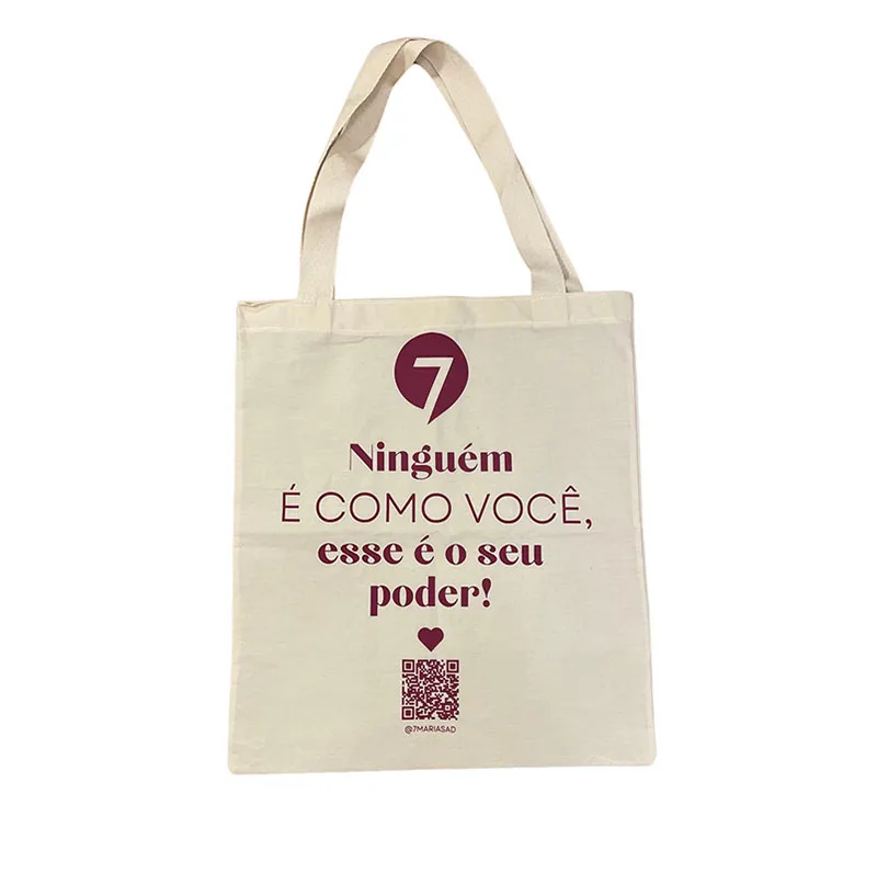 Ecobags Algodão Cru.