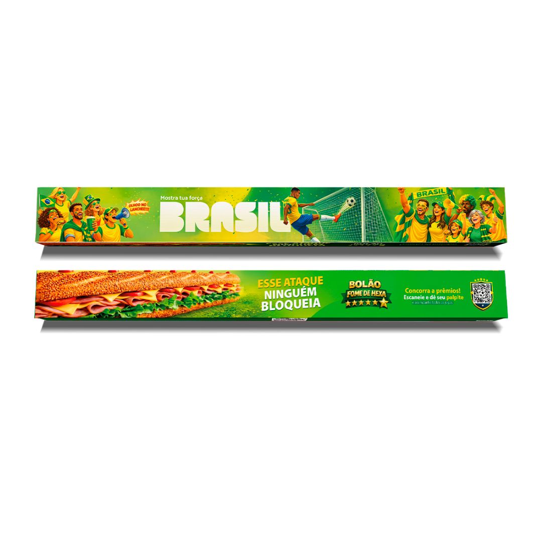 Embalagem de Lanche de Metro Copa - Pris Embalagens