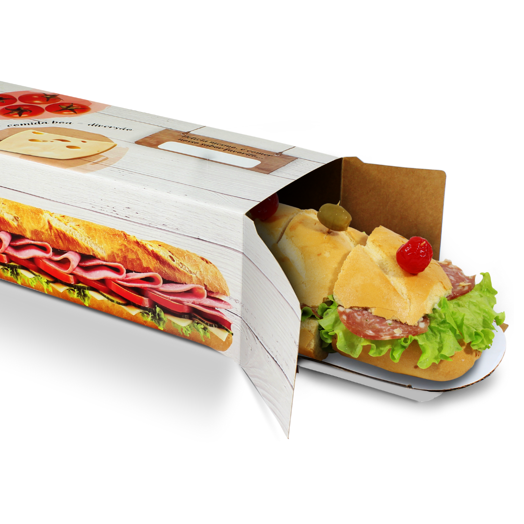 Embalagem de Lanche de Metro - Pris Embalagens