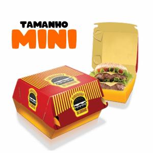 EMBALAGEM HAMBURGUER (Mini)