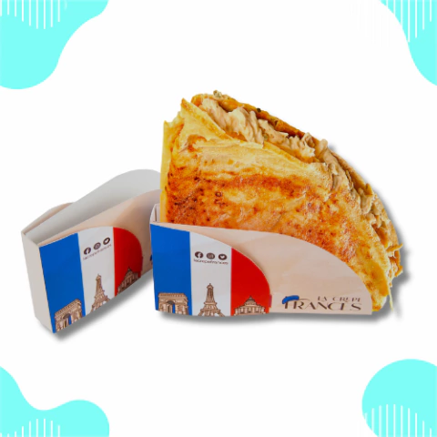 Embalagem p/ Crepe Francês Personalizada