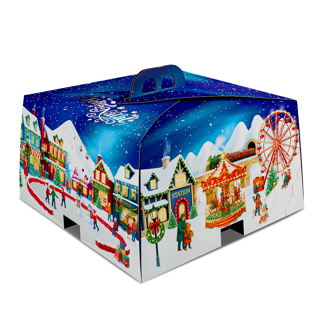 Embalagem para Bolo de Natal - Pris Embalagens