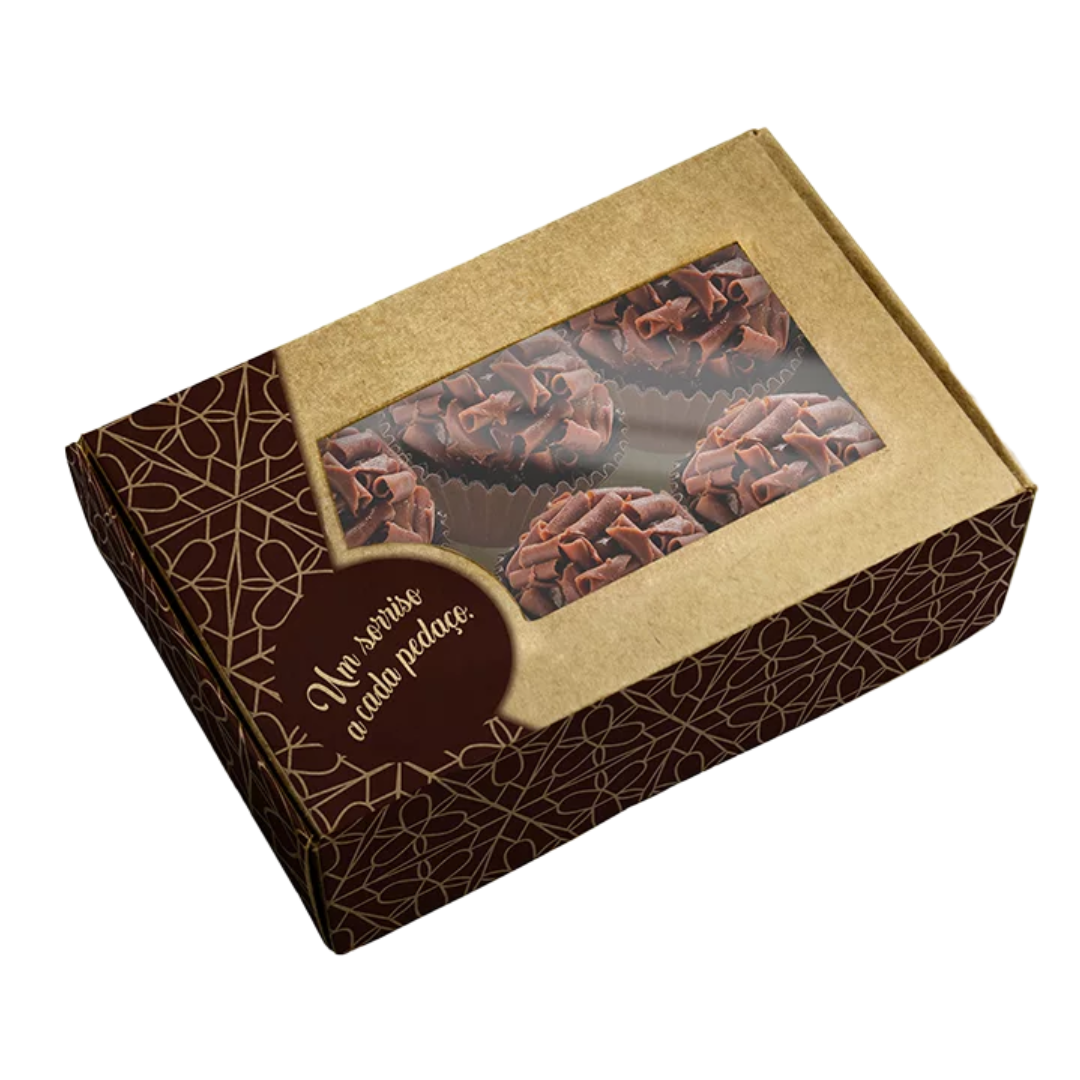 Embalagem para Brigadeiros Kraft Docinhos - Pris Embalagens