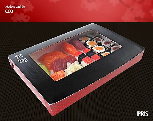 Embalagens para sushi, sashimi e combinados — foto 4