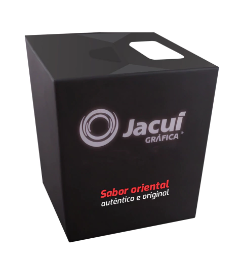 Embalagem Sushi Delivery - Box 500ml - 8,5 x 8,5 x 09cm - A partir de R$ 2,50 und