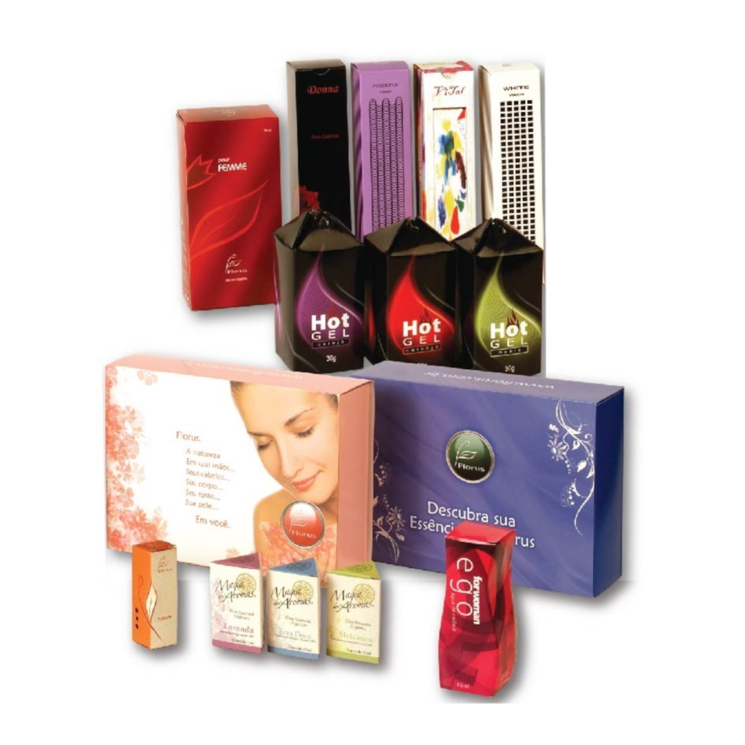 Embalagens de Cosméticos e Perfumaria
