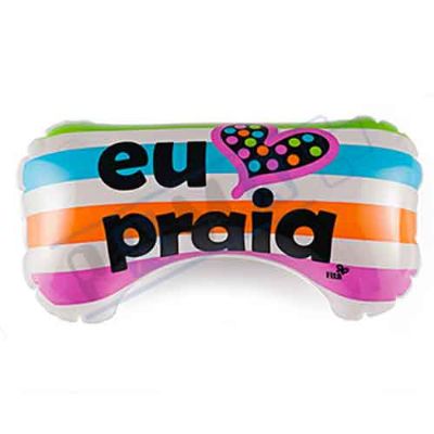 Encosto de cabeça para divulgação