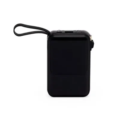 Energia e versatilidade em um só lugar! Power Bank de 10000mAh com multissaídas, o brinde corporativo tecnológico definitivo para manter o seu cliente